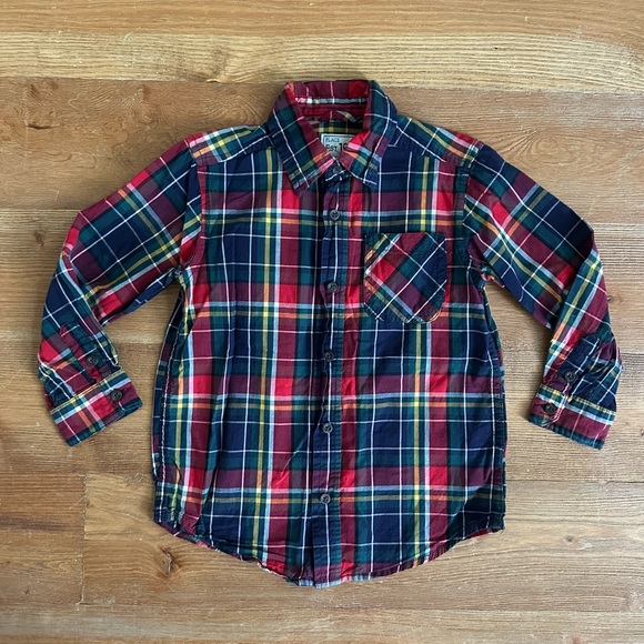 Children’s Place | Multicolor Plaid Shirt - Picture 1 of 4